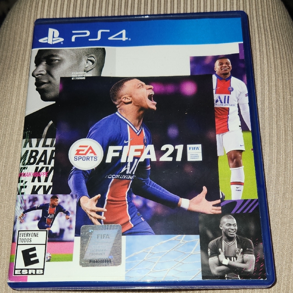 FIFA 21 PS4 Game - Blue Cover